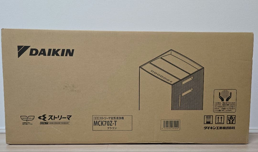 空気清浄機・イオン発生器 DAIKIN MCK70Z-T