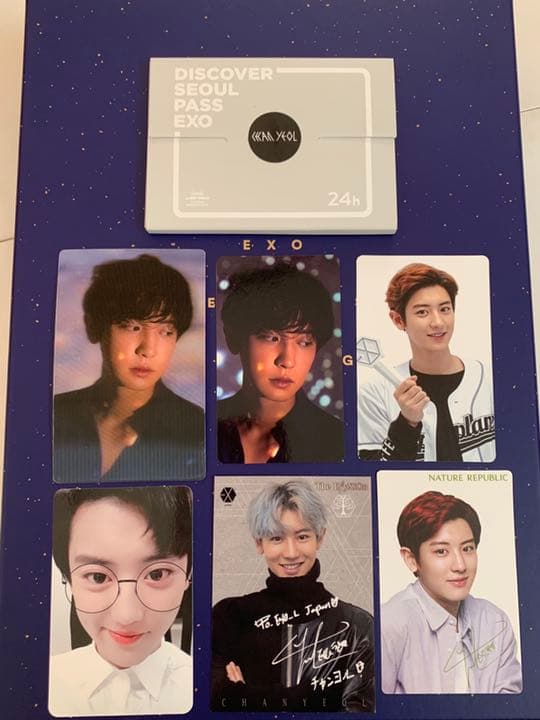 exo チャニョル トレカ セット