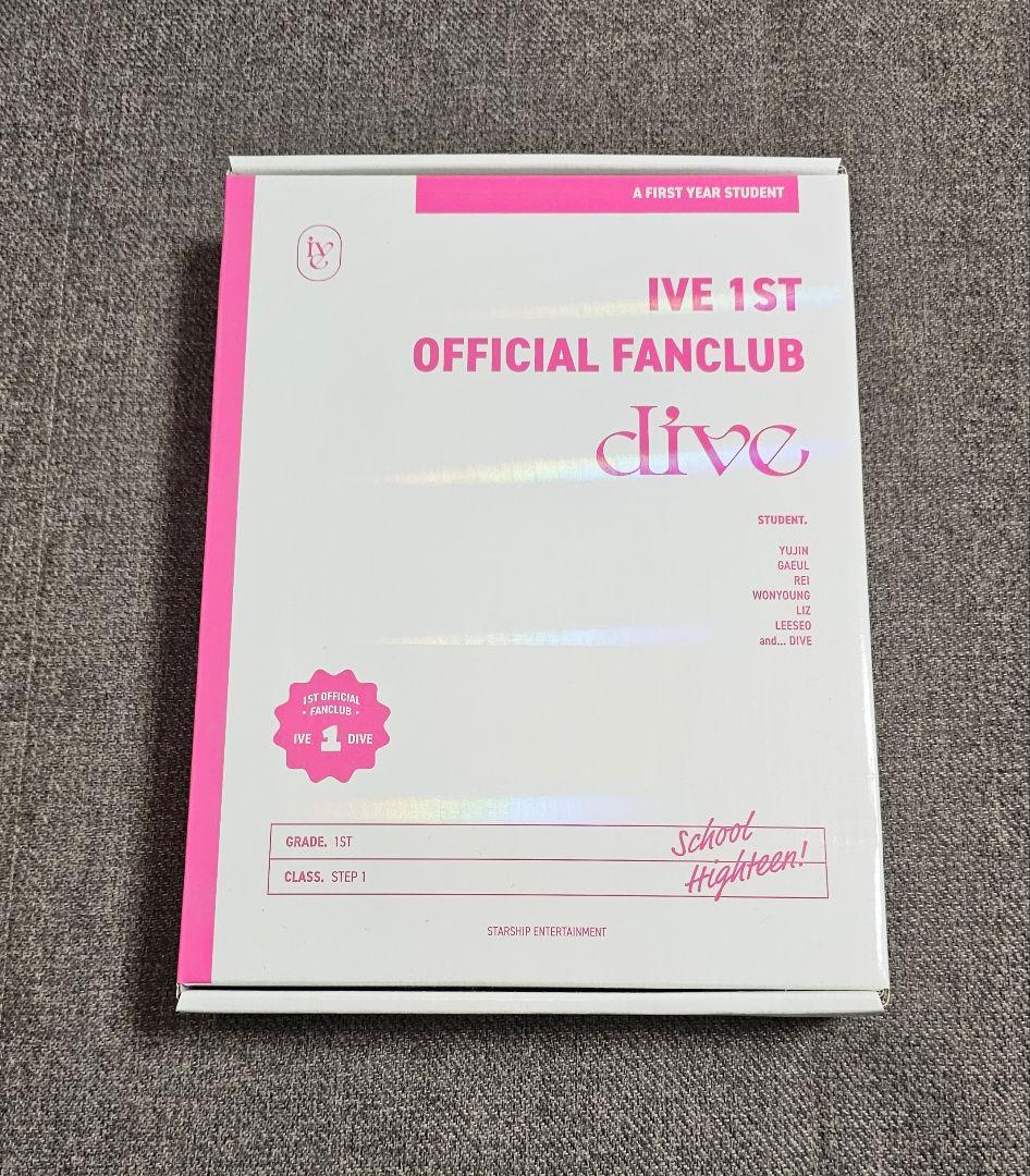 新品未開封 ive dive 1期 本国 fc ファンクラブ キット