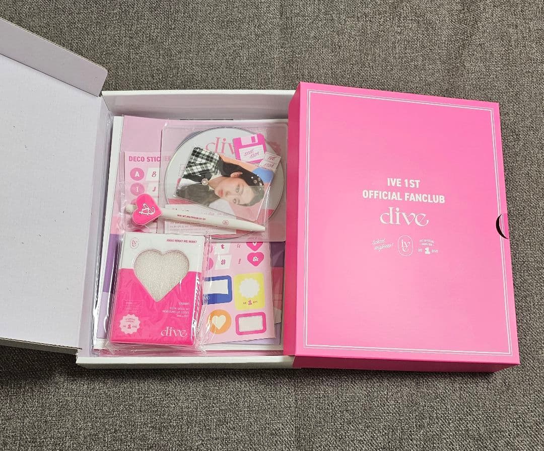 新品未開封 ive dive 1期 本国 fc ファンクラブ キット