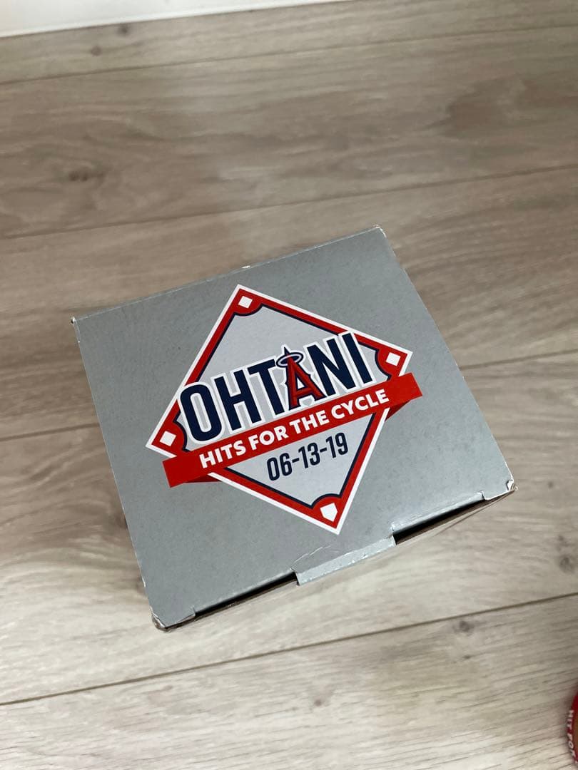 新品　大谷翔平　サイクルヒット記念バブルヘッド