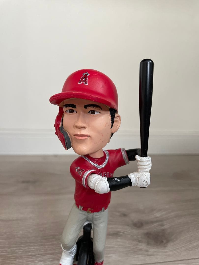 新品　大谷翔平　サイクルヒット記念バブルヘッド