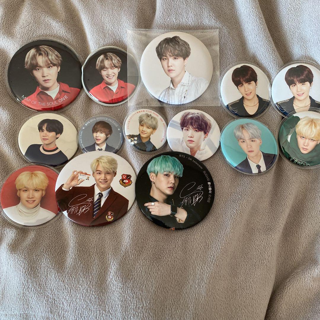 bts 缶バッジ ユンギ セット