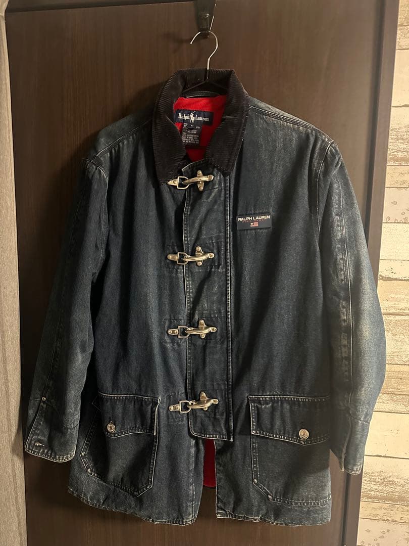Ralph lauren ラルフローレン ファイヤーマン デニム ジャケット
