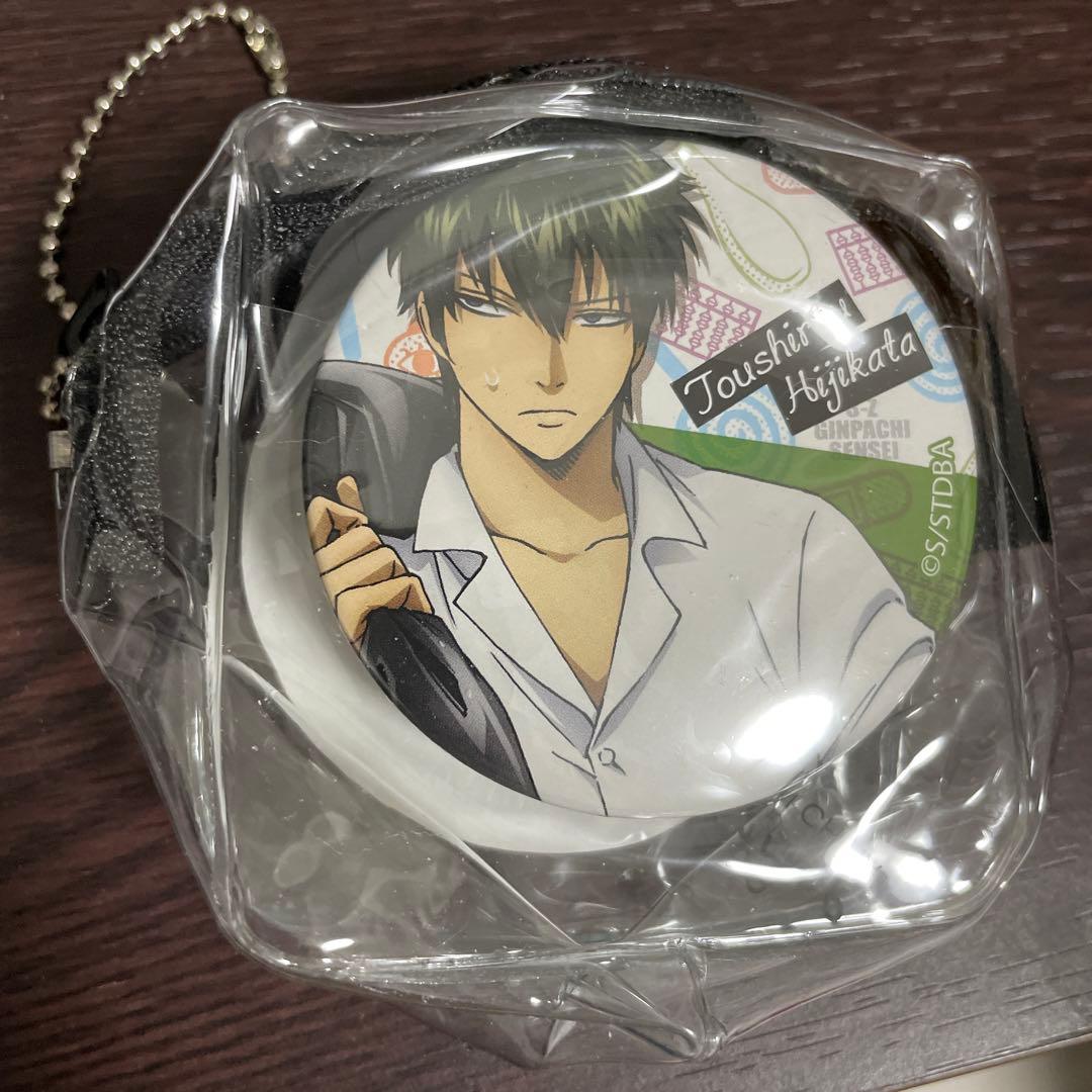 銀魂　土方十四郎　缶バッジ　魅せキューブ　3年Z組銀八先生