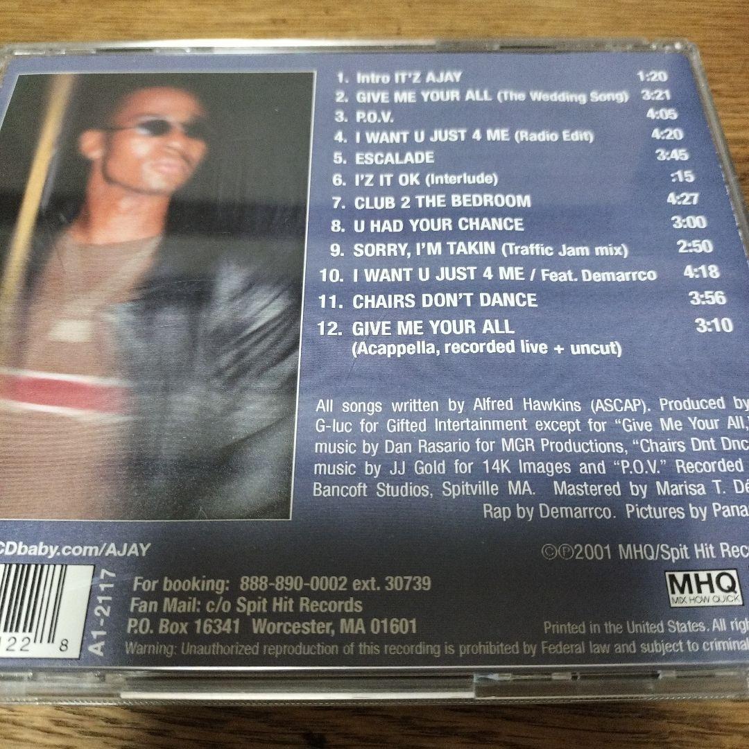 洋楽 AJAY ALBUM INITZ VAREITEE 2001 indie R&B