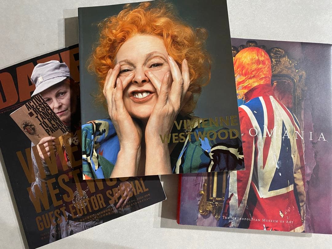 ヴィヴィアンウエストウッドVivienne Westwood関連書籍3冊