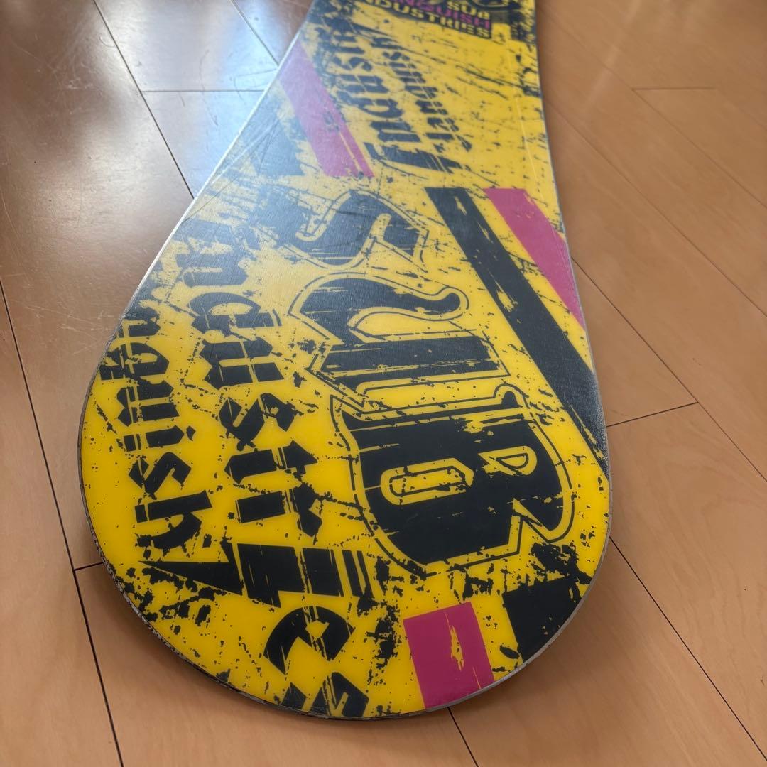 SUB industries バンキッシュ　スノーボード　156cm キャンバー