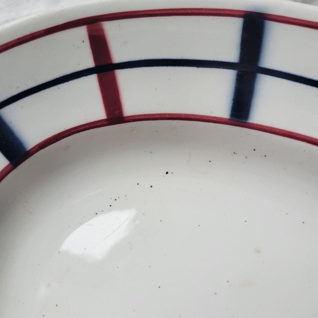 フランス　アンティーク　オーバル皿　バスク