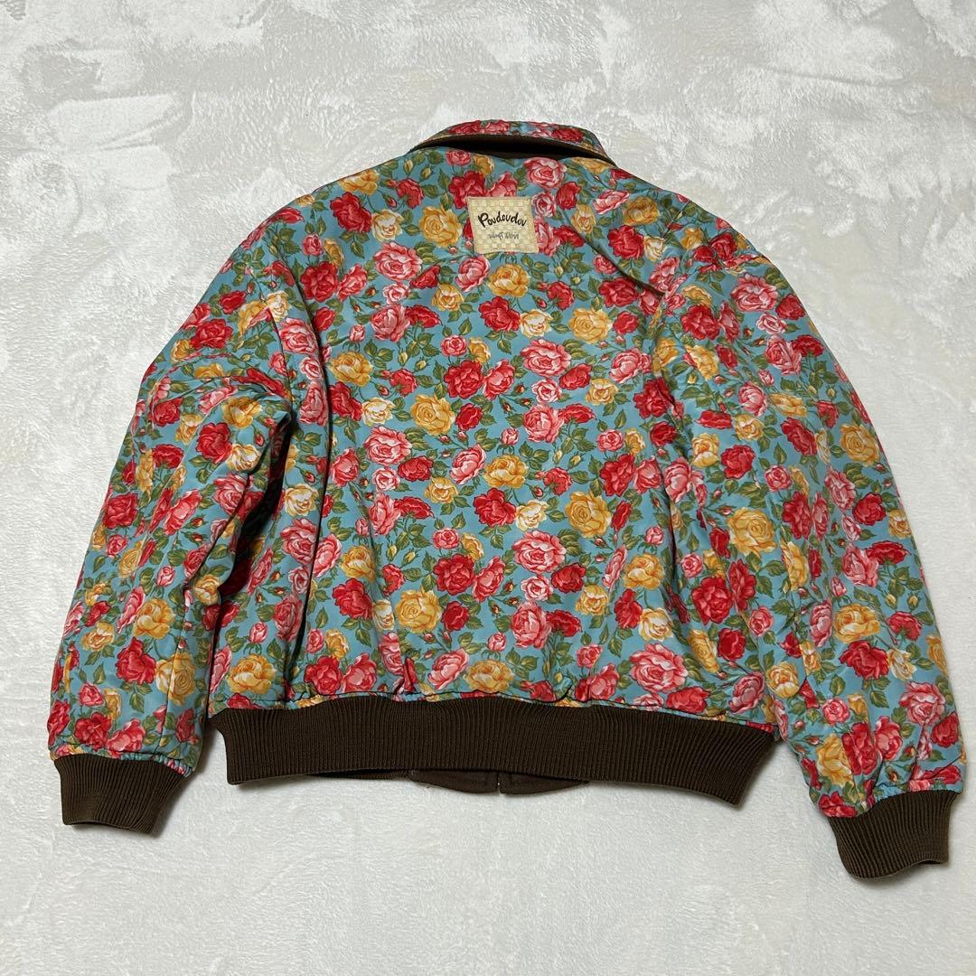 美品✨OLD POUDOUDOU 花柄刺繍 ジャケット　リバーシブル　80’s