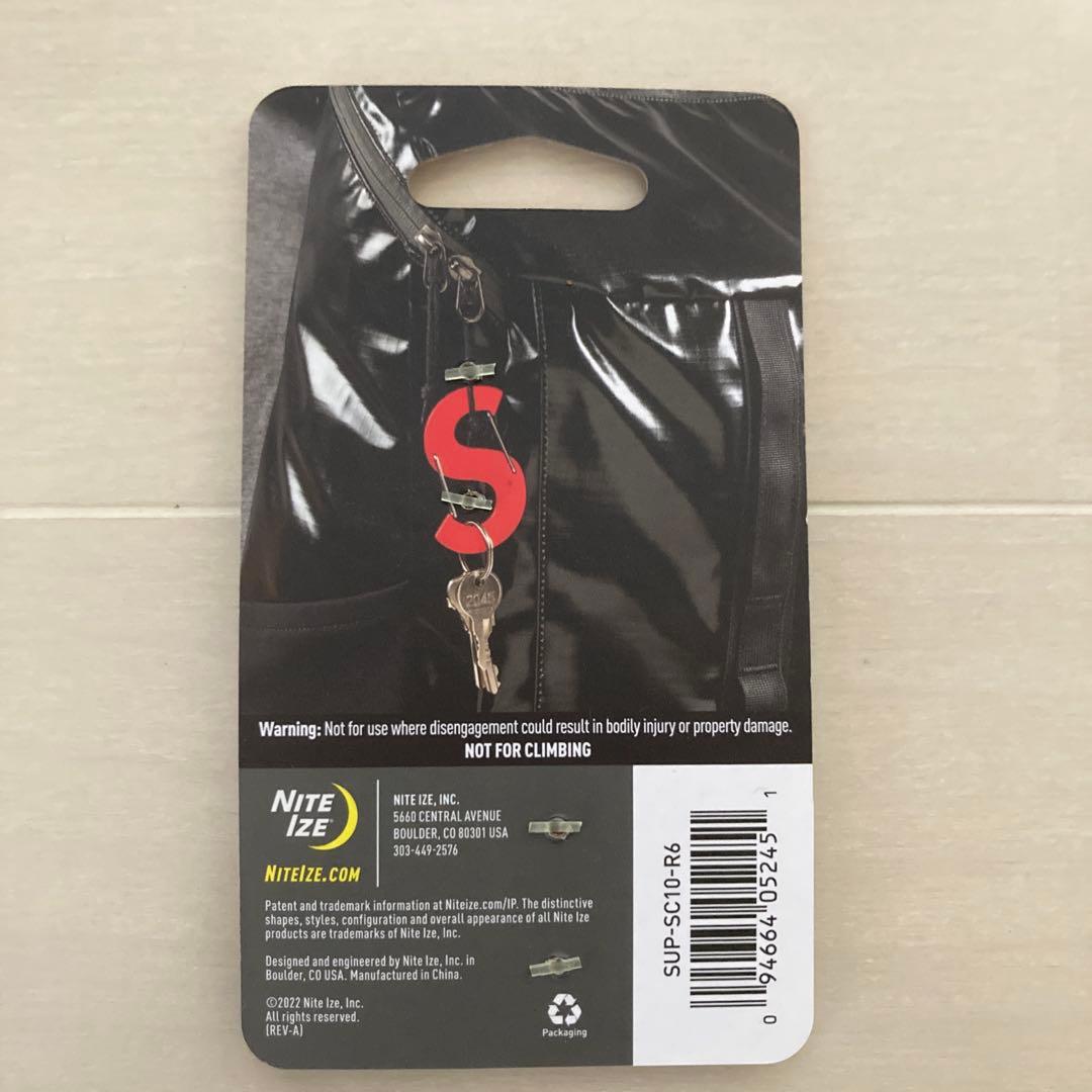 Supreme S Logo キーホルダー　カラビナ