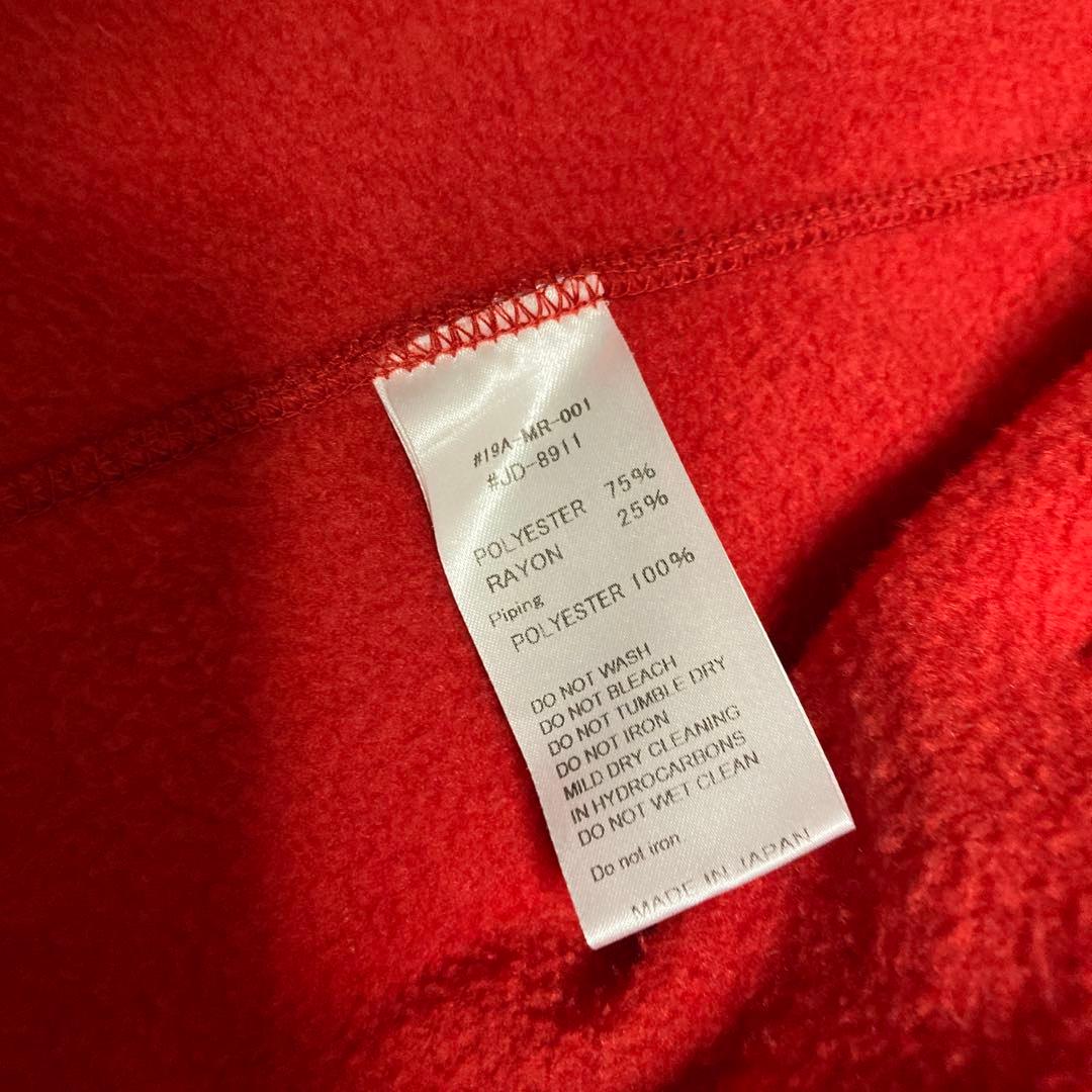 美品　DANTON　ノーカラー　フリース　ジャケット　36