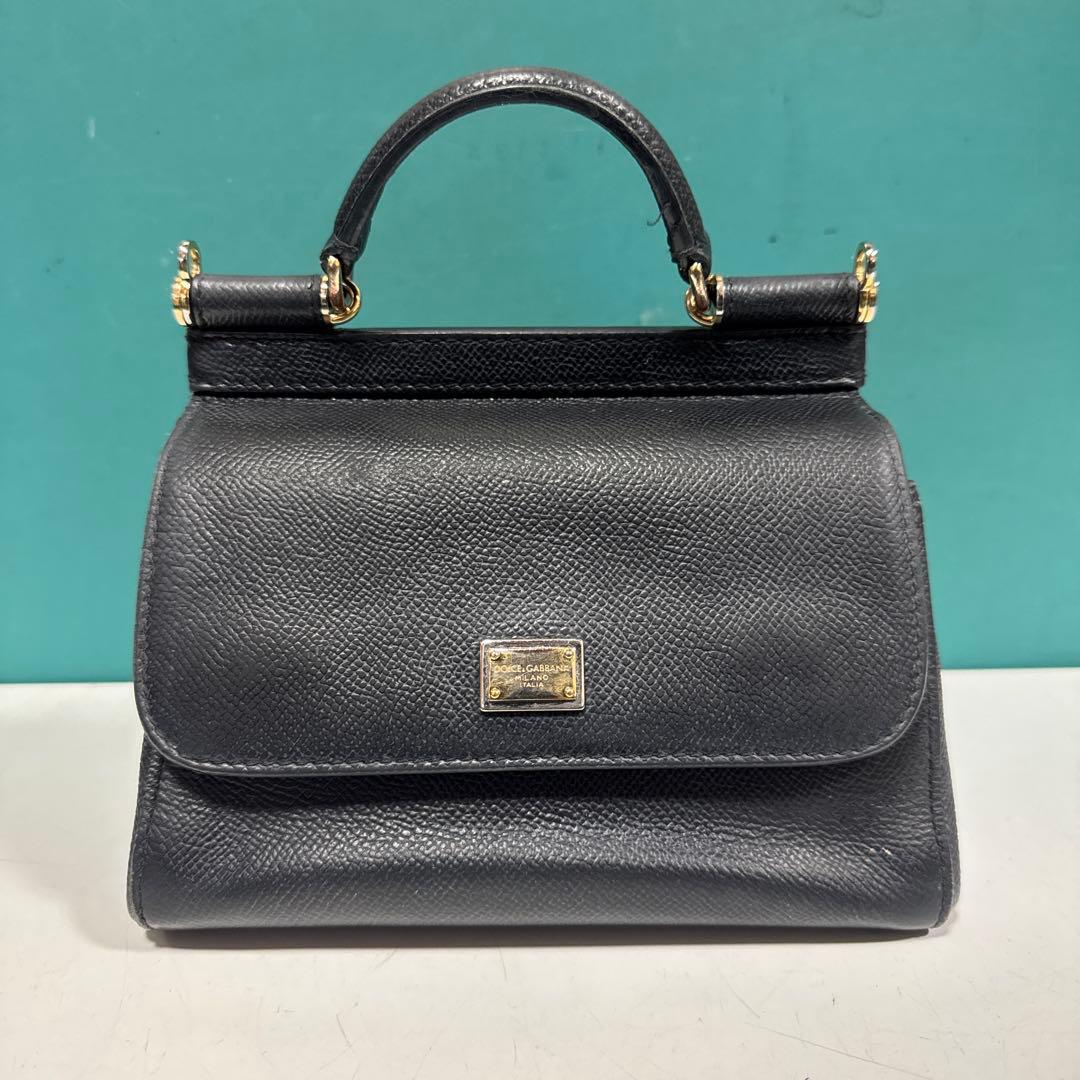 ひ*ろ様 【現状品】Sicily Dolce&gabbana ハンドバッグ シシ