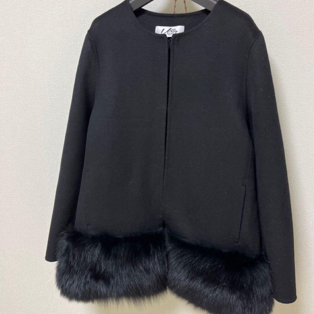 最終お値下げ！未着用♡u_big ファーコート　石井毛皮