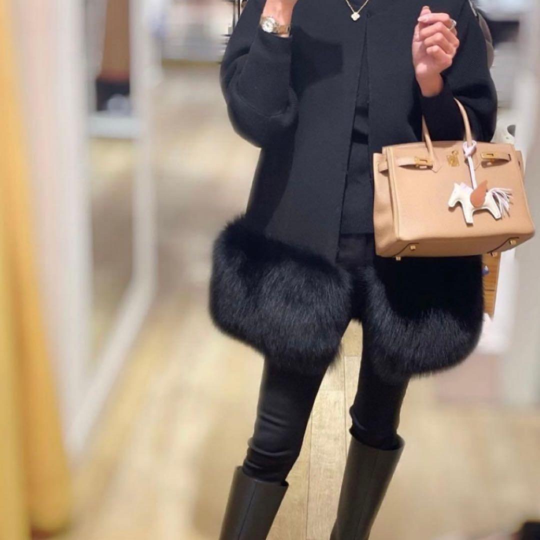 最終お値下げ！未着用♡u_big ファーコート　石井毛皮