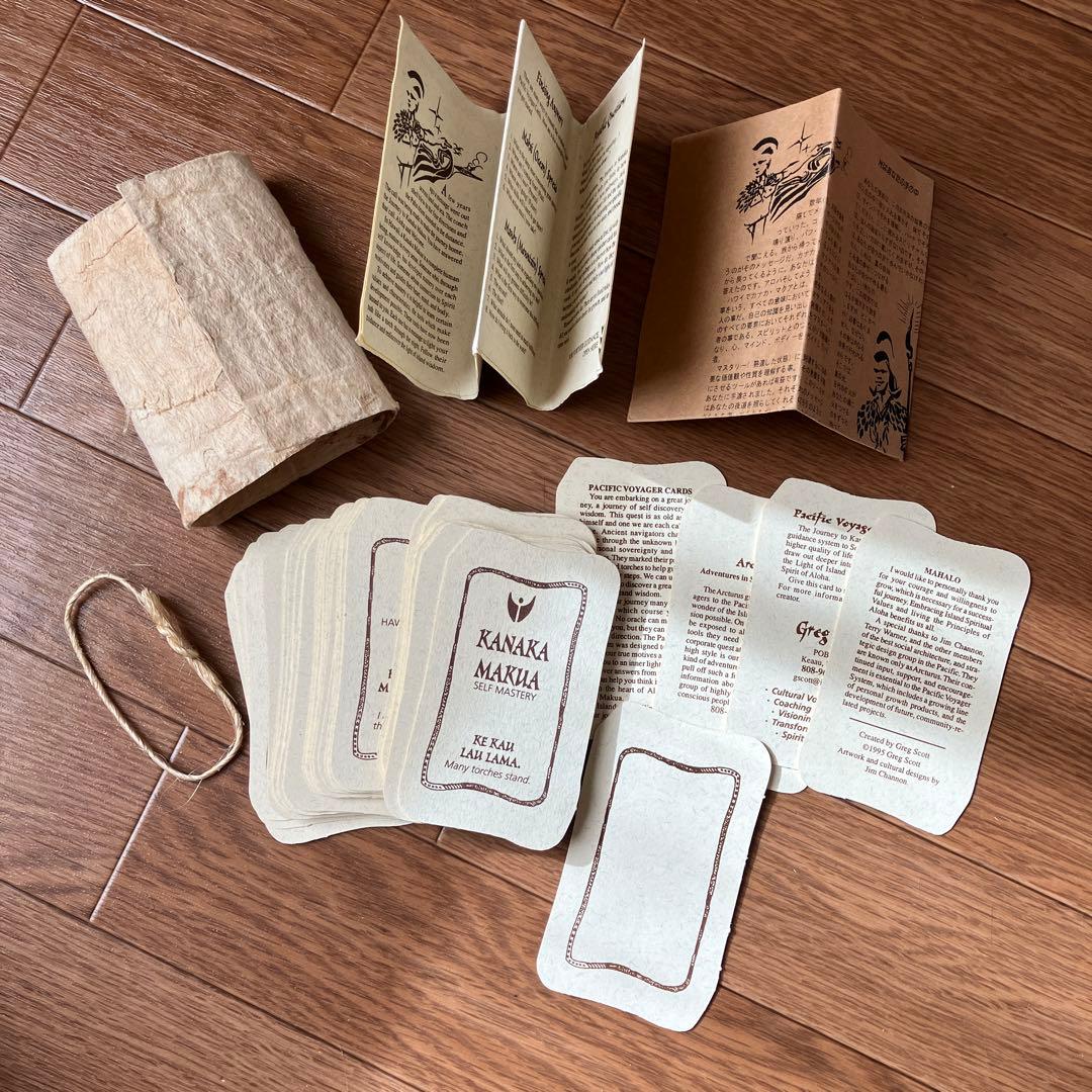 希少⭐︎完品！カナカ・マクア　オラクルカード　パシフィックボイジャーカード