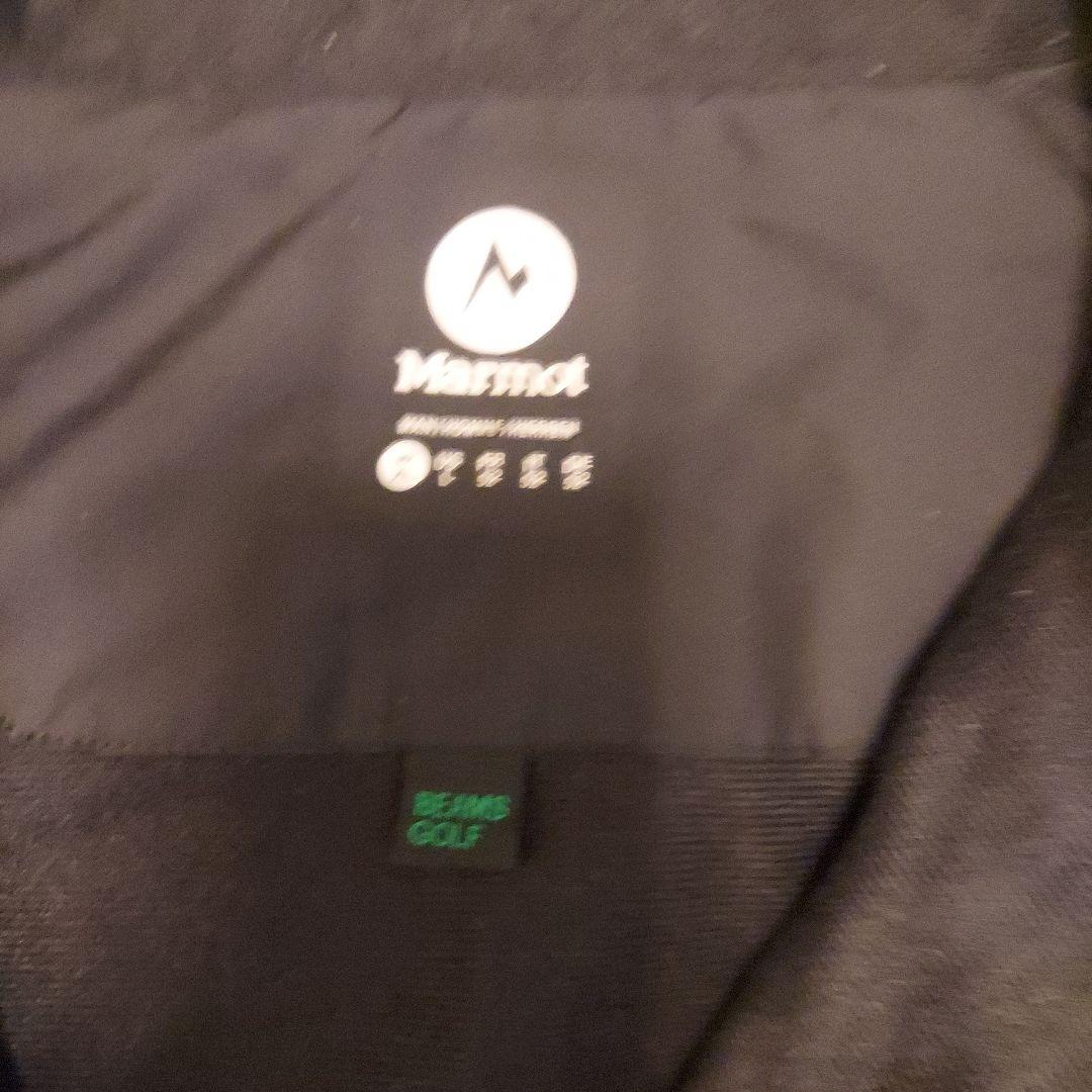 【美品】Marmot×BEAMS GOLF 別注 ナイロンブルゾンXL 黒