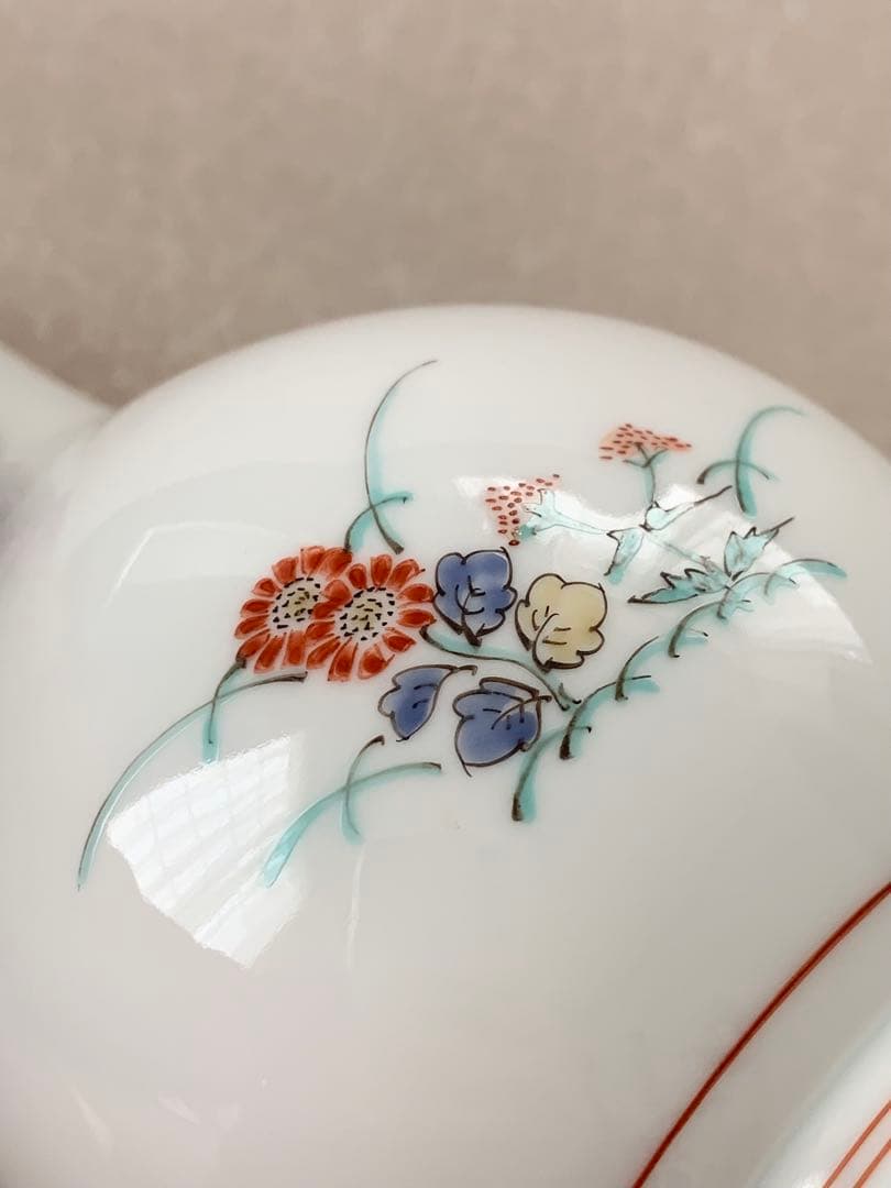 人間国宝 14代 酒井田柿右衛門 花瓶 一輪挿し 高さ22.5cm