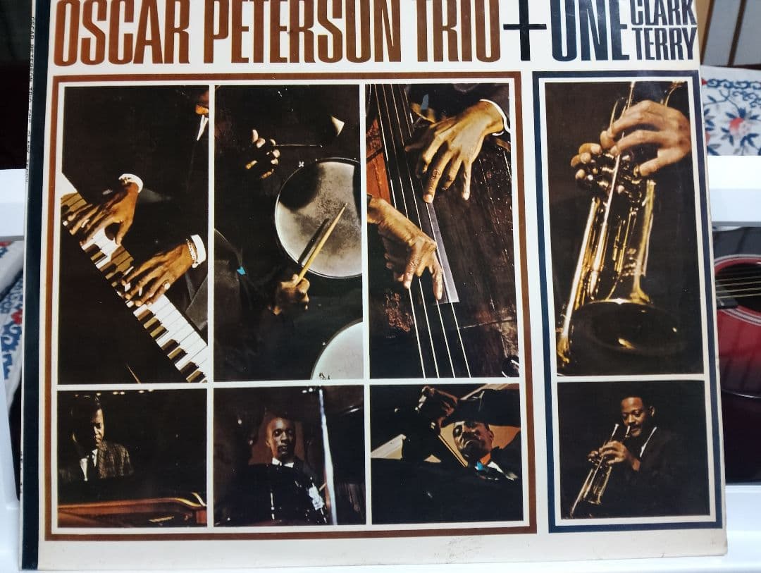 OSCAR PETERSON TRIO 　 ONE CLARK TERRYサイン