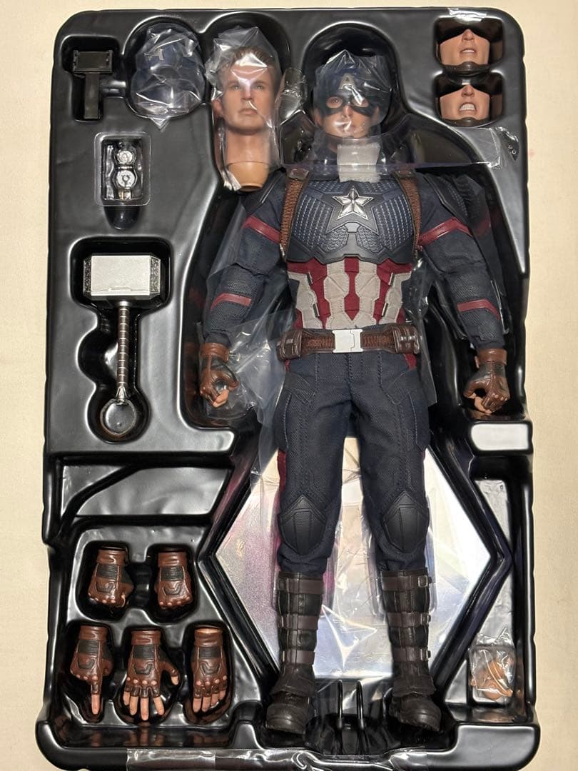 ホットトイズ キャプテンアメリカ エンドゲーム アベンジャーズ フィギュア