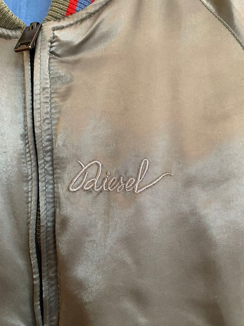 DIESEL スカジャン リバーシブル 刺繍 レディース