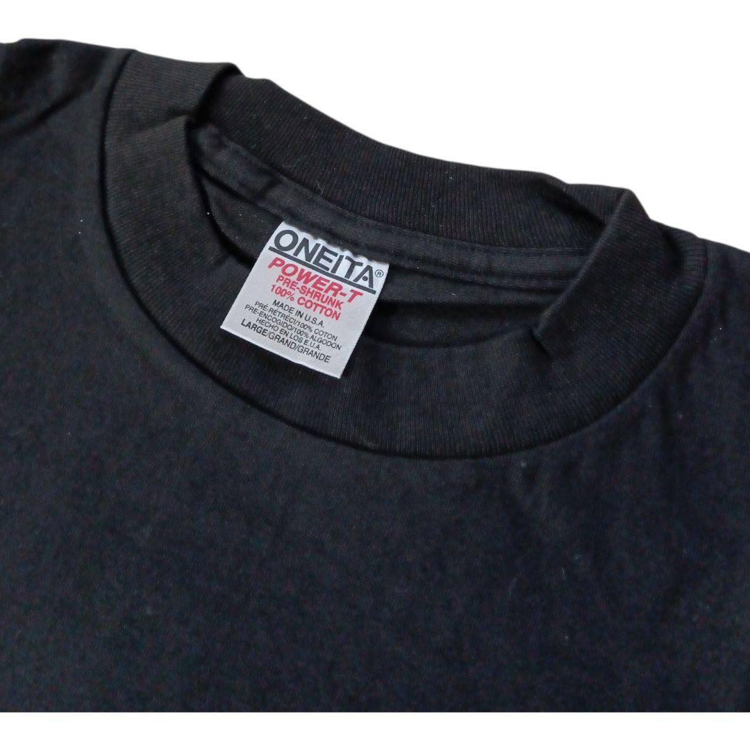 90年代 CHAGE and ASKA ブラックTシャツ Lサイズ