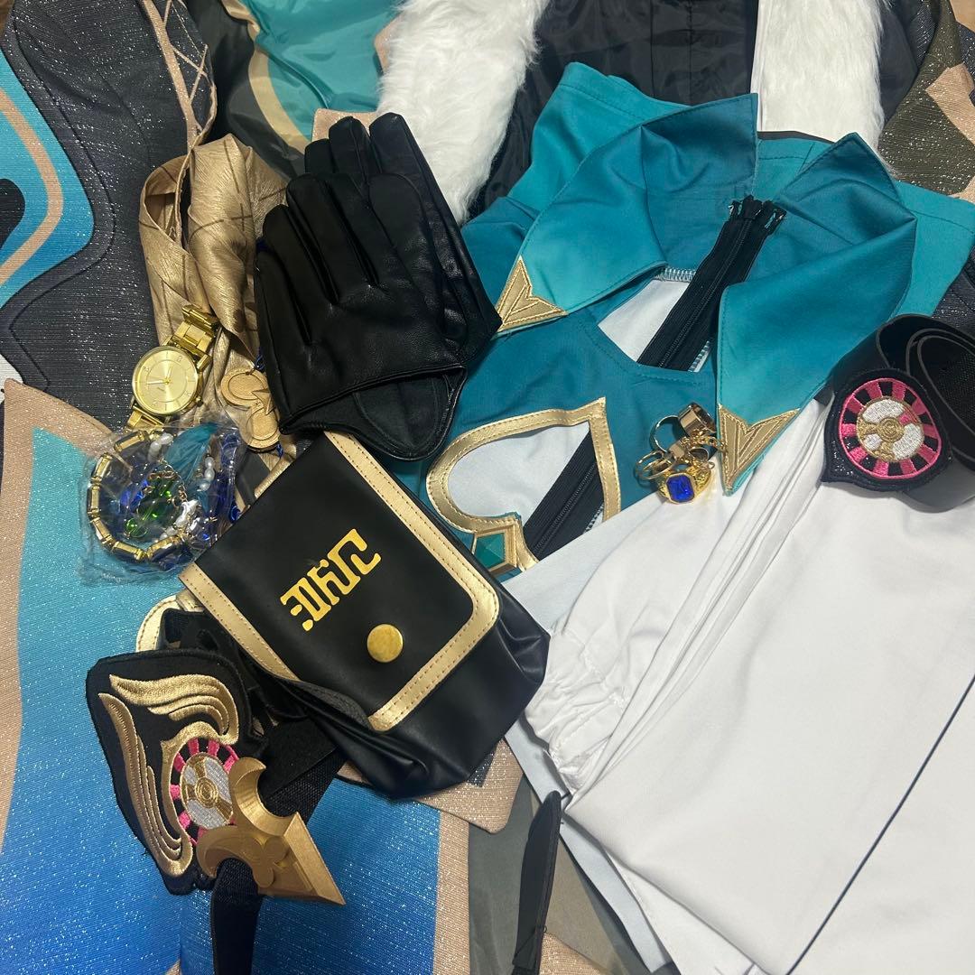 スターレイル アベンチュリン コスプレ ウィッグセット