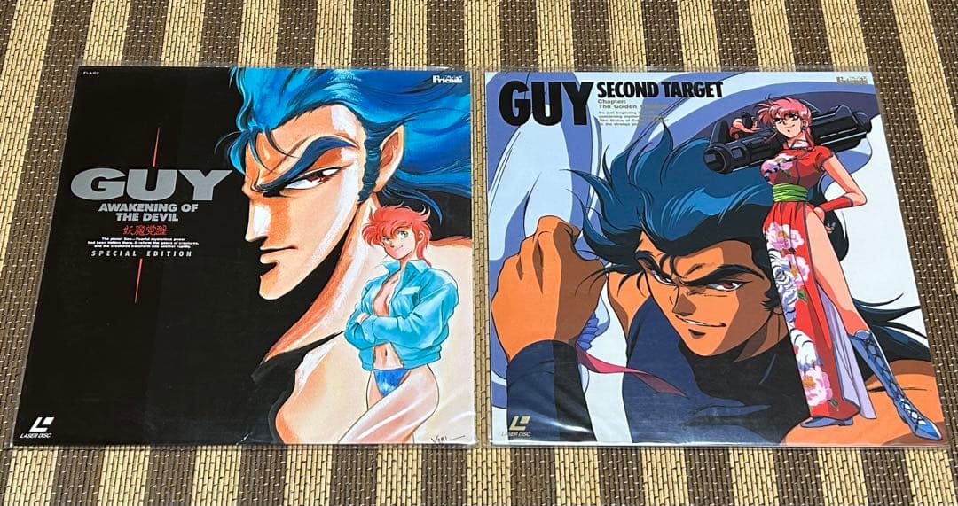 ☆GUY☆2作品セット☆おおむね美品♫☆レーザーディスク☆ガイ☆