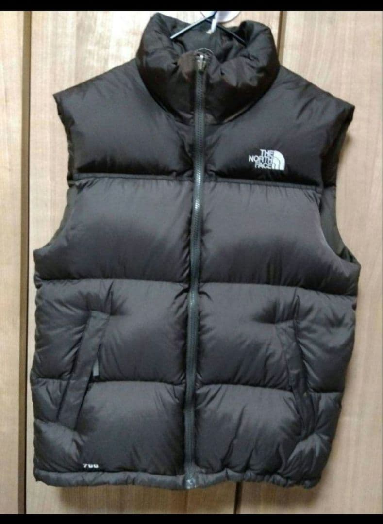 THE NORTH FACE ダウンベスト S　お洒落なブラウンカラー