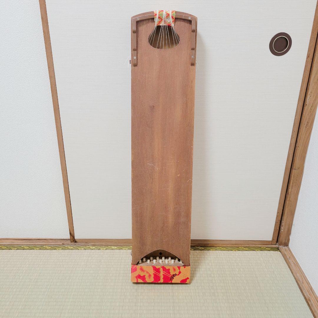 【レア】だれでも弾ける 高級三尺琴 弾龍　短琴　13弦　ミニ琴