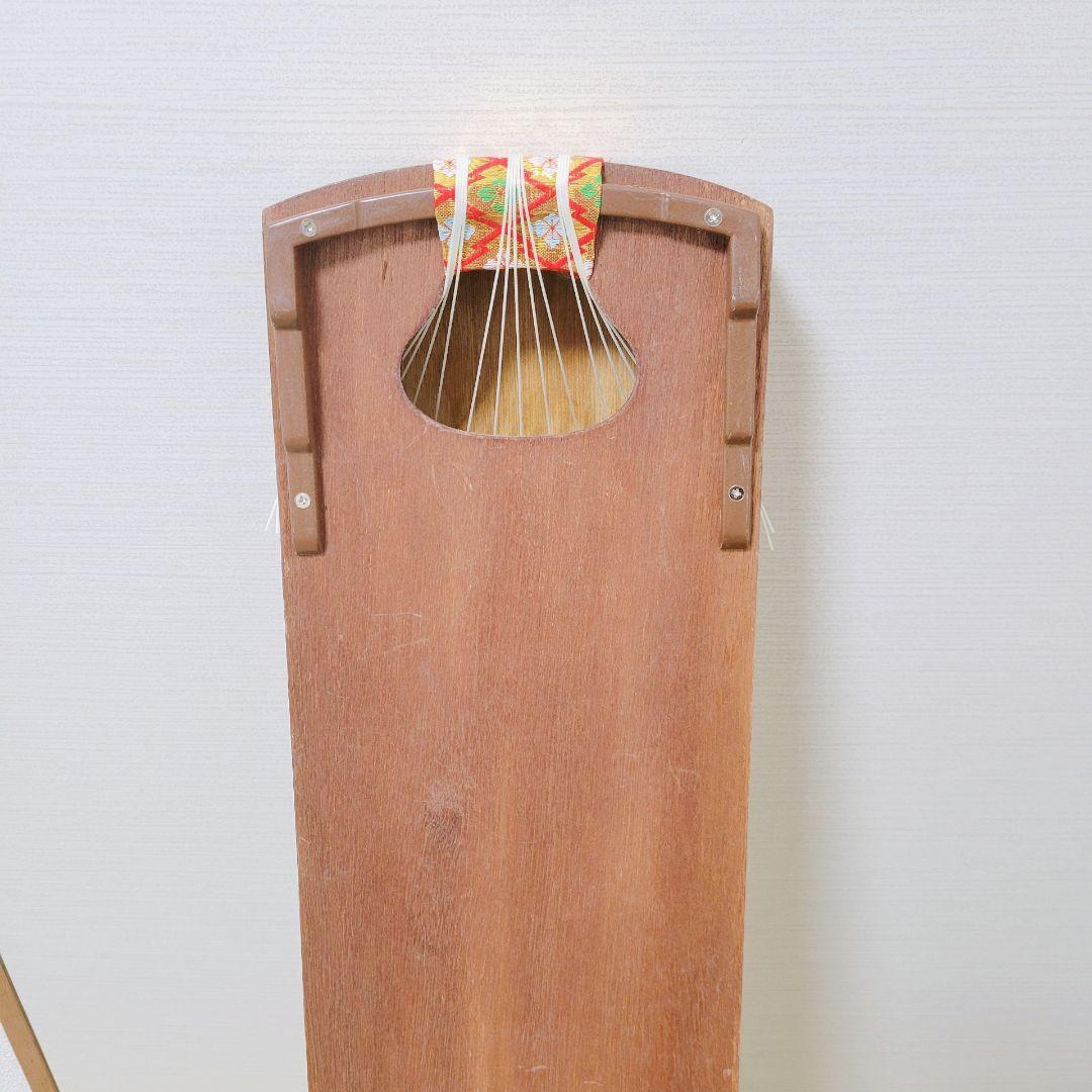 【レア】だれでも弾ける 高級三尺琴 弾龍　短琴　13弦　ミニ琴
