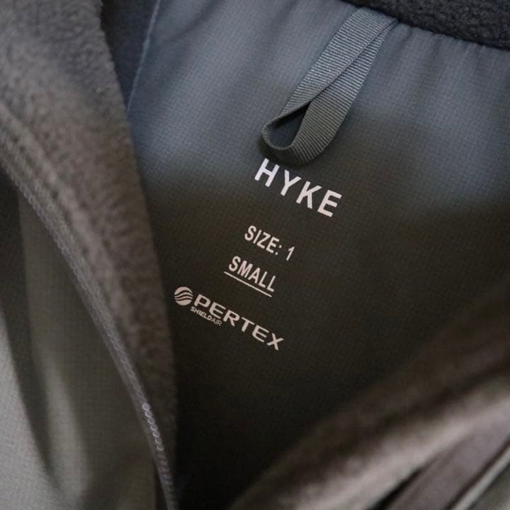 本日限定hyke 2021AW PERTEX THERMAL SMOCK