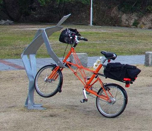 ALEX MOULTON アレックスモールトン TSR-8 オレンジ 分割式