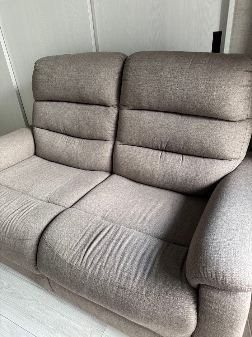ニトリ　電動リクライニングソファ　2人掛け　Nビリーバ　美品　電動ソファ