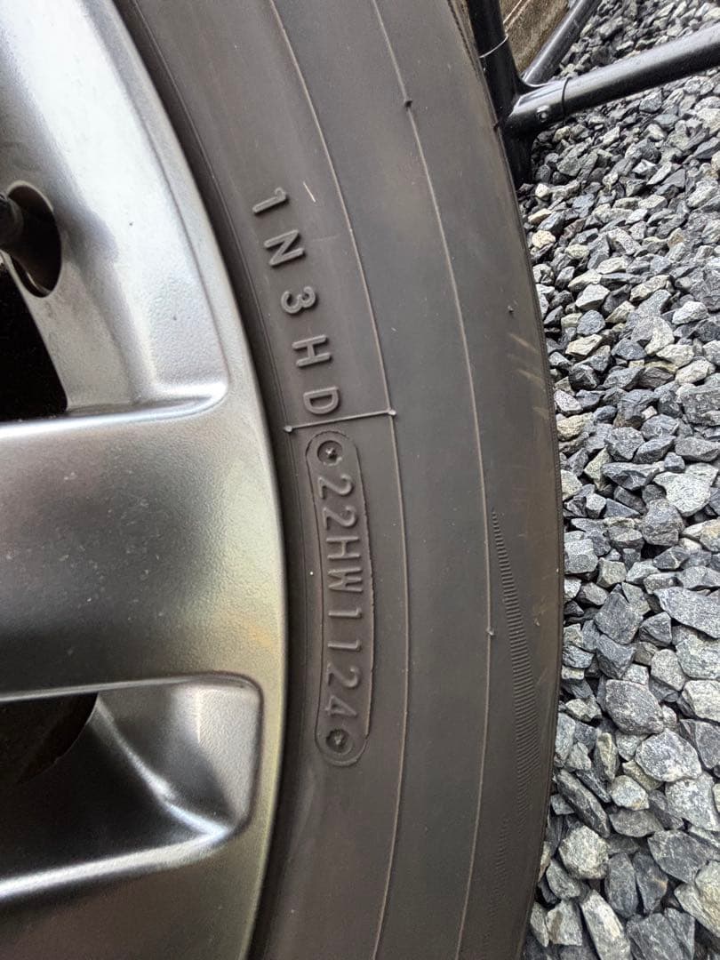 アルファード40系18インチ純正タイヤホイールセット 美品