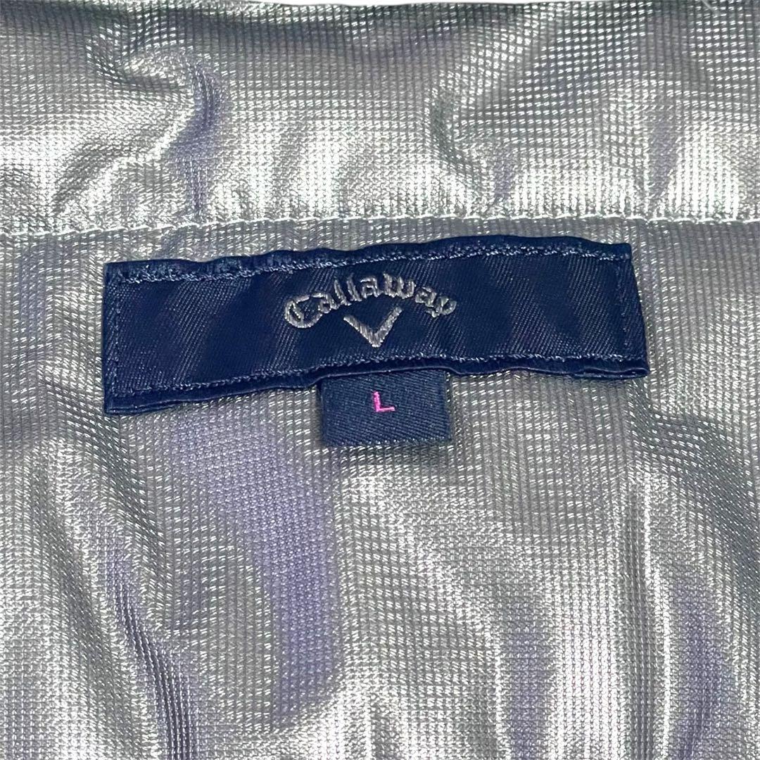 極美品 キャロウェイ 撥水 防風 スターストレッチフルジップ中綿ブルゾン