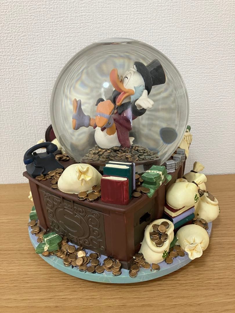 スクルージ・マクダック & マネー　スノーグローブ　ディズニー