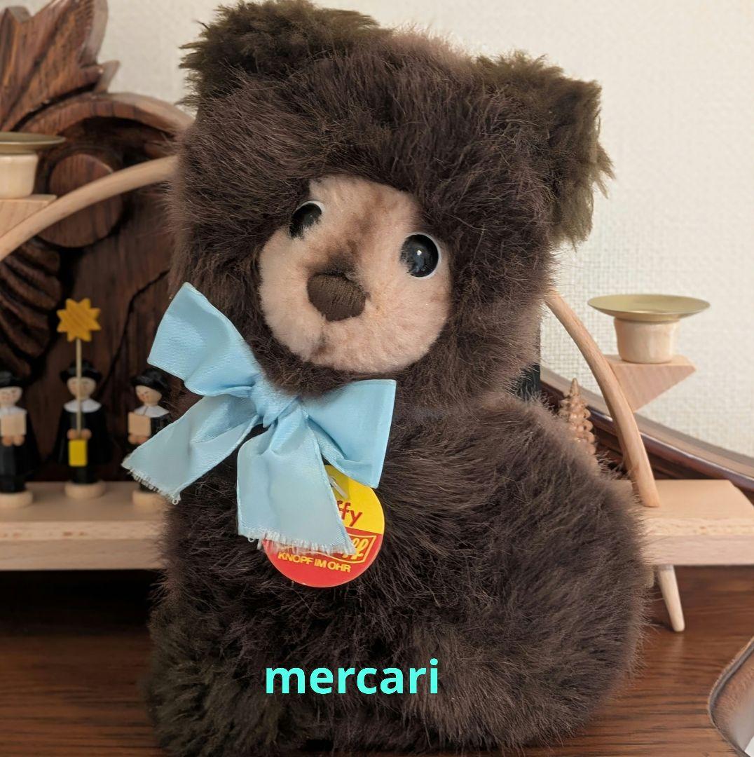 希少 ヴィンテージ シュタイフ スナッフィー 19cm チェストタグ付き