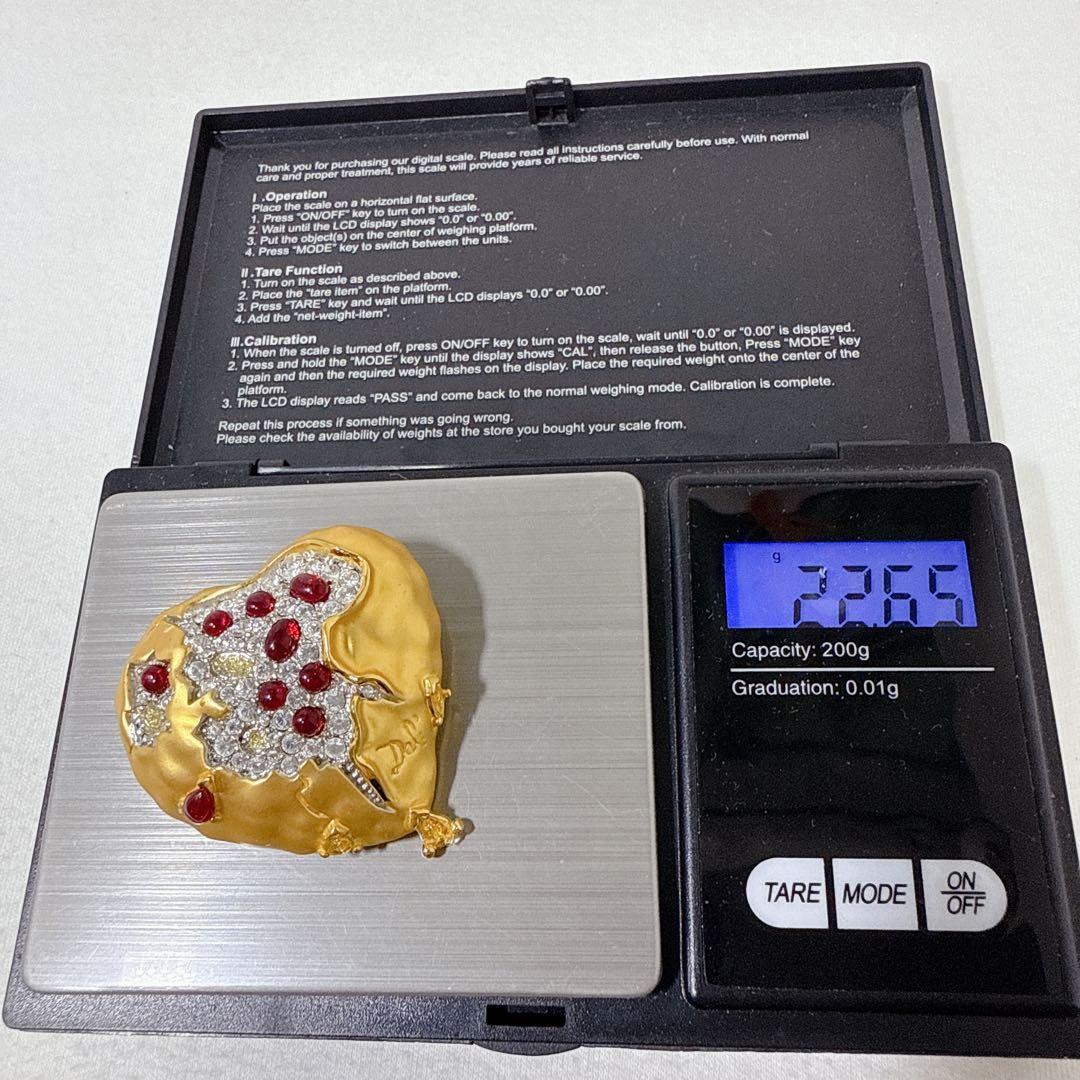 訳アリ DALI JOIES サルバドール ダリ ゴールドカラー ブローチ