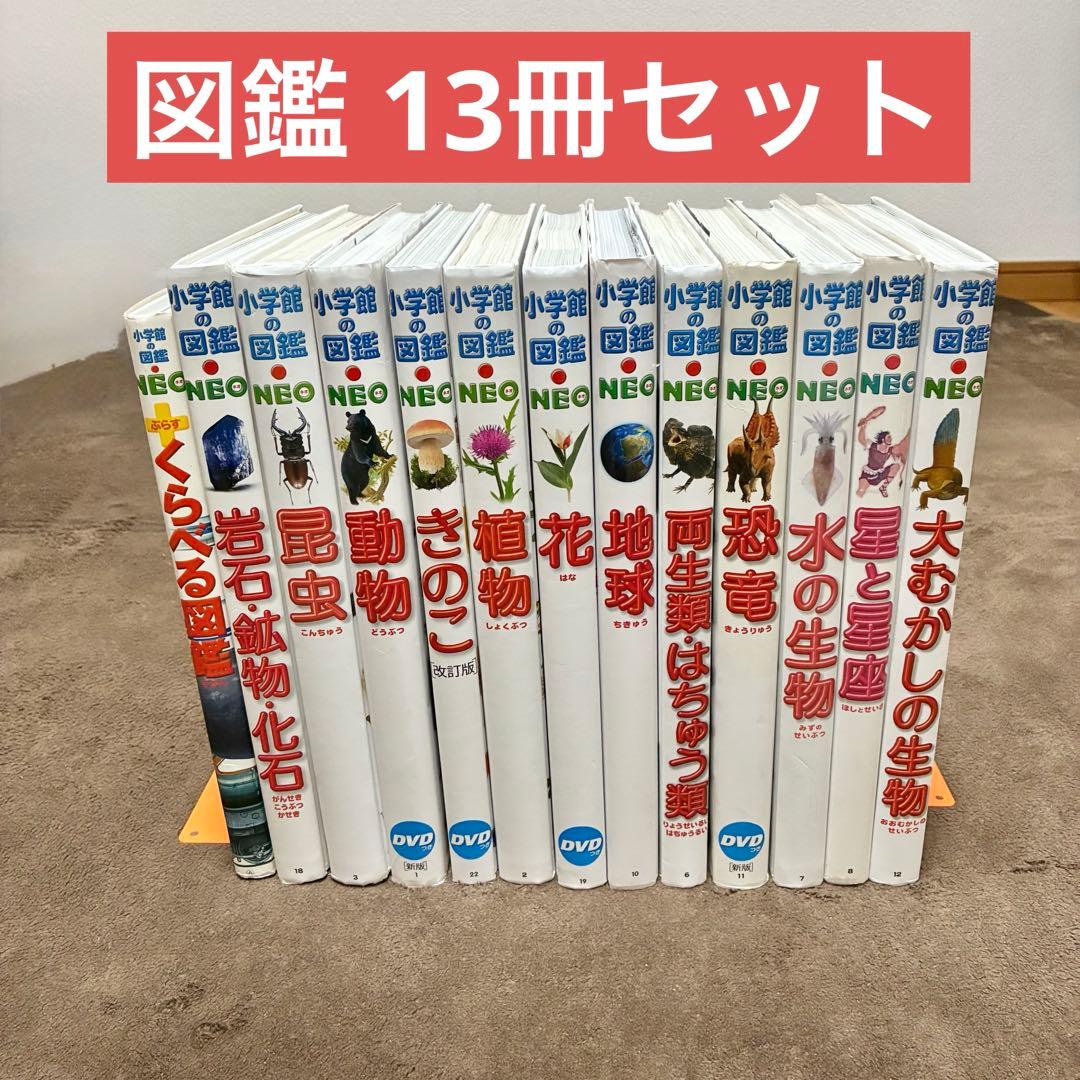 小学館の図鑑neo 13冊
