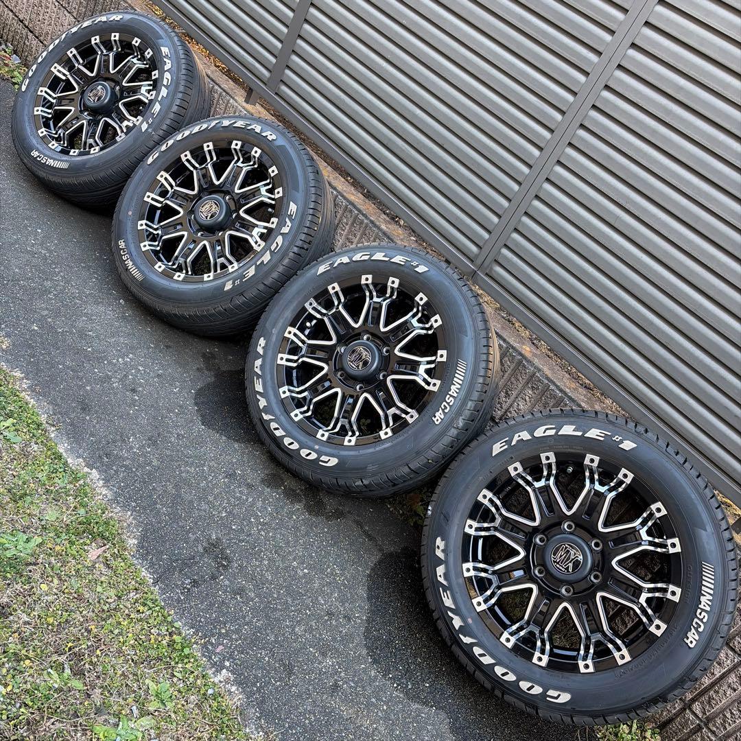 ハイエース200系　ROCK KELLY MX632 タイヤ•ホイール4本セット