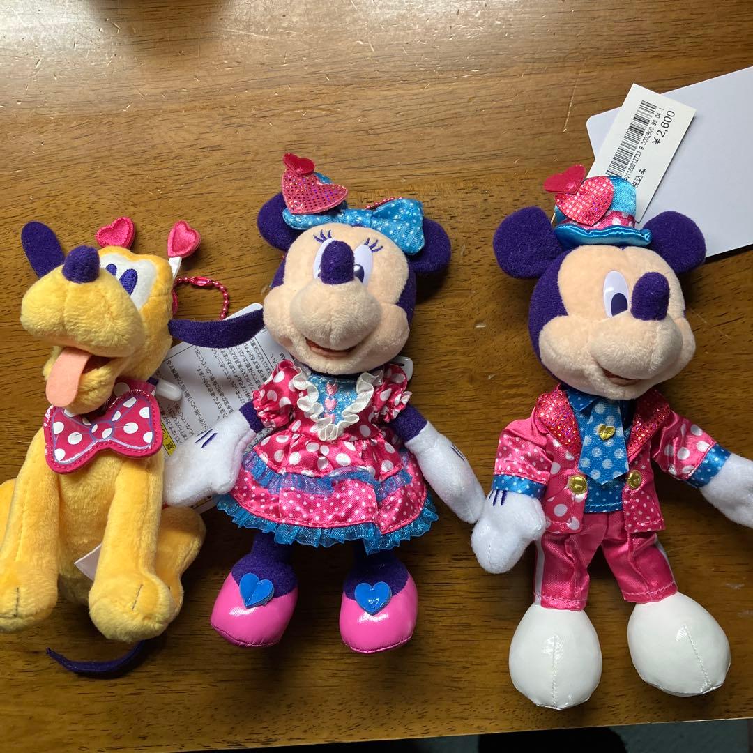 東京ディズニーランド ミニーのファンダーランド ぬいばセット【おまけ付き】