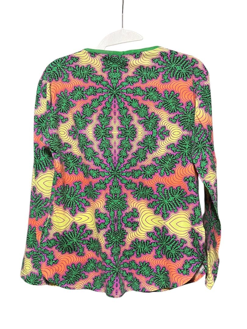 SPACE TRIBE スペーストライブ　サイケ柄　ロンT