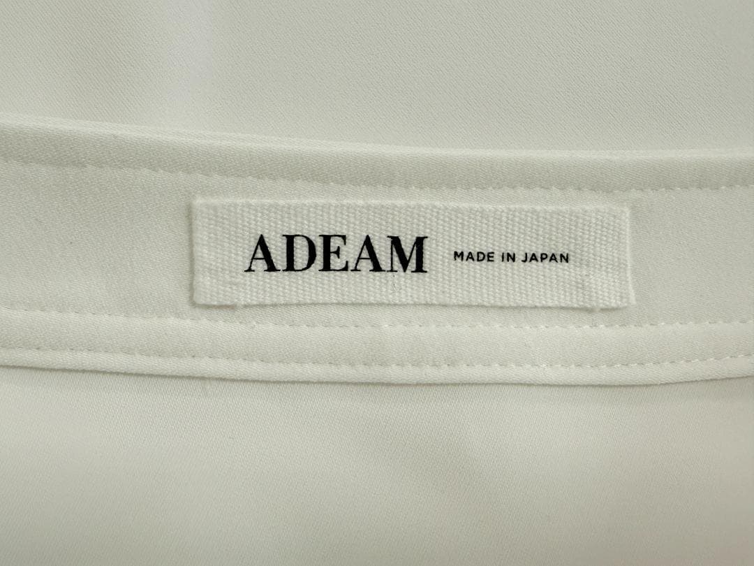 未使用★ADEAMアディアム ヴォヤージュトップ0 ロゴボタン'22年商品