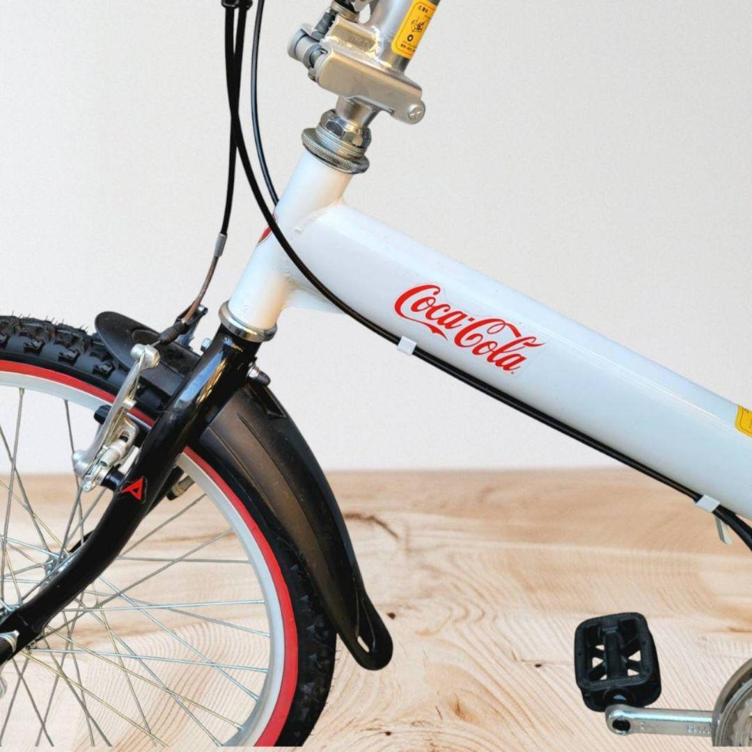 コカコーラ 折りたたみ自転車 AERO 20インチ