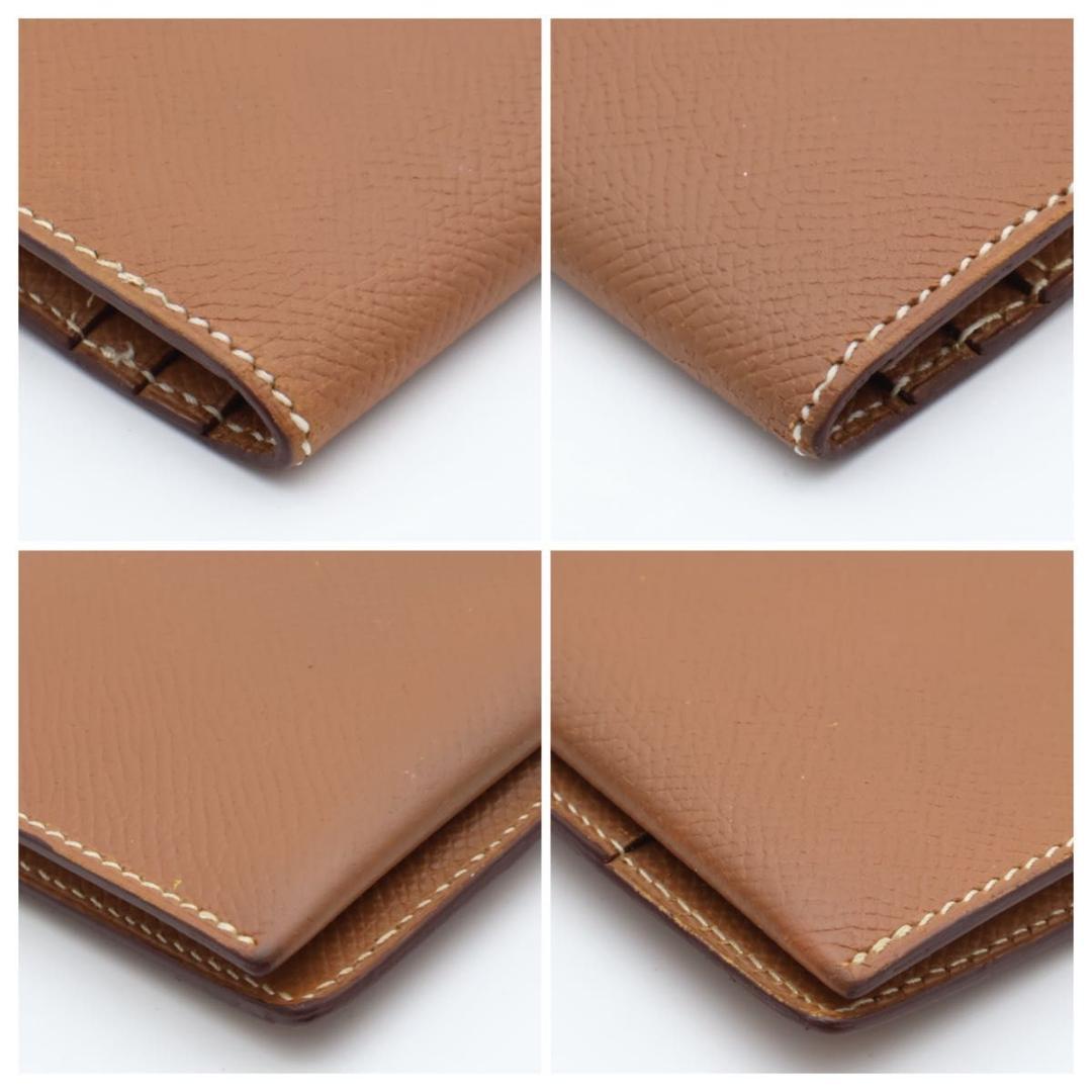 【極美品】HERMES ベアンクラシック ゴールド　エプソン　長財布
