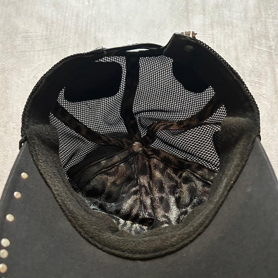 帽子 archive Roen grunge mesh cap y2k black