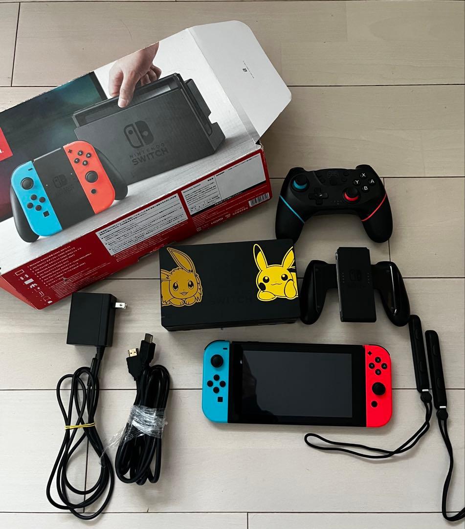 Nintendo Switch （ドッグのみピカチュウ・イーブイデザイン）