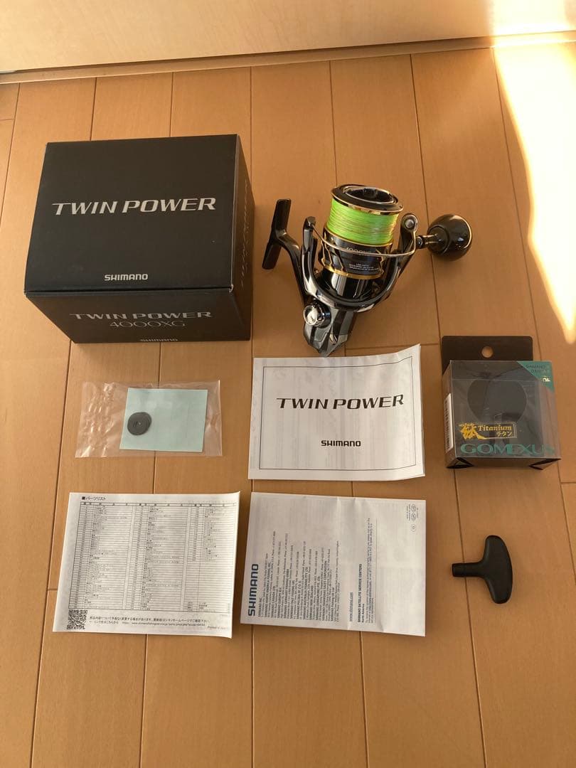 20ツインパワー4000XG スピニングリール