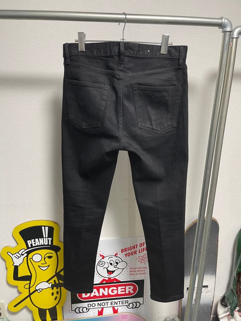 MINEDENIM スキニーデニム ブラックストレッチ　マインデニム　サイズ7